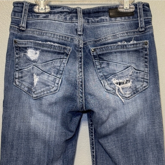 Daytrip Lynx Bootcut Denim Blue Jeans - Picture 5 of 9